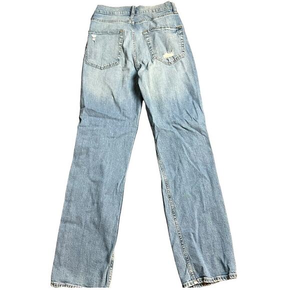Gap Loose High Rise Womens Jeans 25 0 XS Grunge Casual Basic Streetwear - Picture 6 of 7